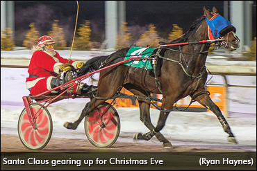 Santa Sightings On Standardbreds
