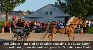 Gibersons Teach Early Equine Lessons