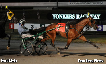 Takter Sweeps Yonkers Trot Elims