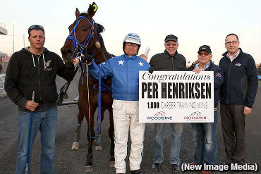 Henriksen Celebrates 1,000th Win