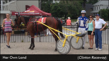 Her Own Land Sets Clinton Record