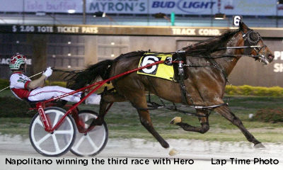 Napolitano Wins Five & Pompano Driving Title