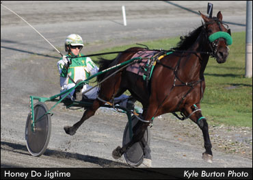 Honey Do Jigtime Earns First Ontario Win