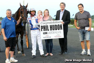 Hudon Celebrates 4,000th Win