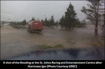 Unbelievable Photos Of Igor's Aftermath; SJREC Sunday Card Cancelled