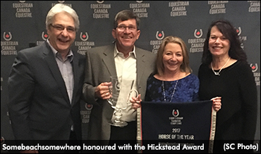 'Beach' Honoured With Hickstead Award