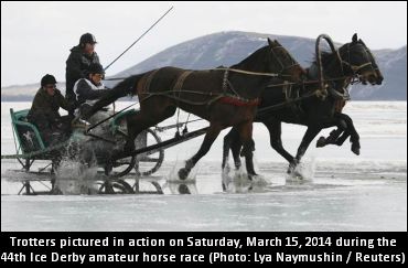 Trotters Take To The Ice