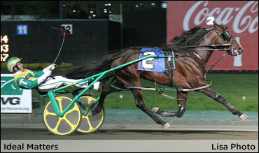 Ideal Matters Romps In Matts Scooter Final; Pilgrims Toner In 1:48.4