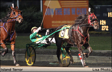 Tetrick Scores Stakes Triple At Meadowlands 