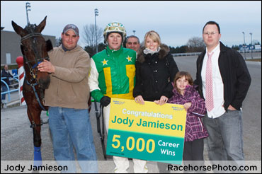 Jamieson Celebrates 5,000