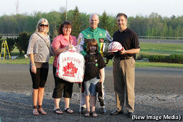 Jamieson Presented With Colours 