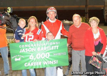 Bartlett Celebrates 6,000th Win