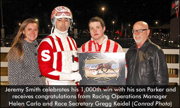 Smith Celebrates 1,000th Career Win