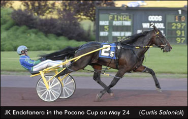 JK Endofanera Matches Mark At Pocono