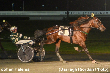 Johan Palema Takes Yonkers Trot 