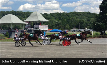 Campbell Wins Final U.S. Drive