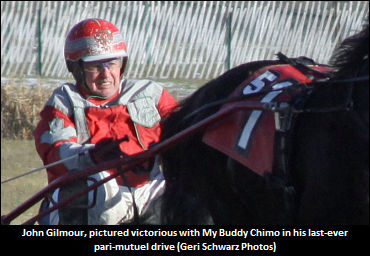 Gilmour Hangs Up His Driving Silks