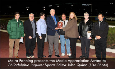 Sports Editor John Quinn Honoured