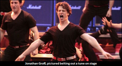 'Glee' Actor To The Track