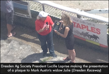 Mark Austin Honoured At Dresden