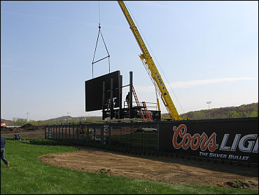 Pocono Installs Jumbo Screen