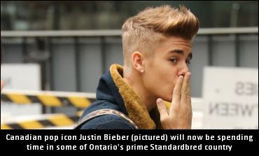Bieber Joins Ontario Harness Hotbed