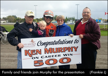 Red Shores Lauds Murphy's Success 