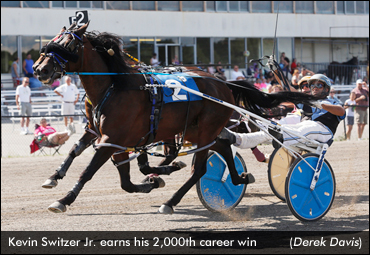 Switzer Jr. Joins 2,000-Win Club