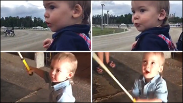 Meet Racing's Youngest & Cutest Fan