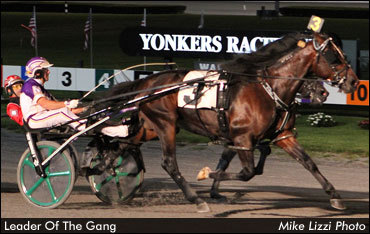 'Leader' Wins Yonkers Trot; Hudson To Jezzy