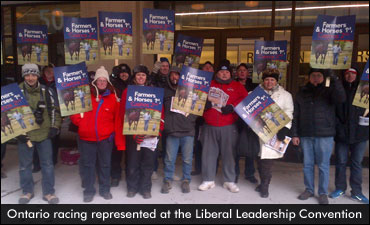 Ontario Horse Racing Represented At Liberal Convention