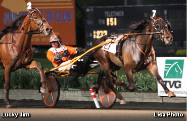 Lucky Jim Returns; Saunders Chats