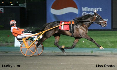 Lucky Jim Remains Perfect In Clash Of Trotting Titans