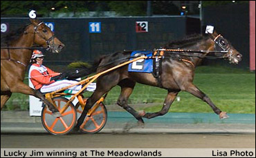 Lucky Jim Lowers Vernon Track Record
