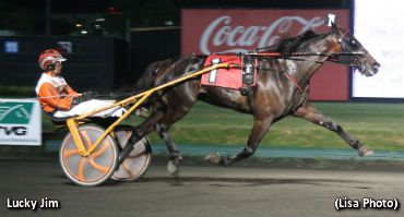 Grand Slam For Sevruga; Lucky Jim Rebounds