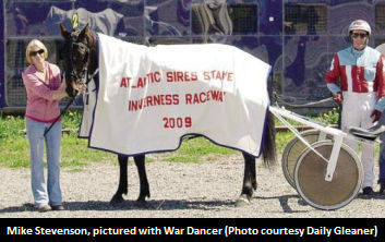 Stevenson Enjoying Fredericton Racing