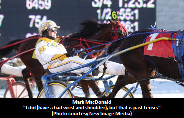 MacDonald Over Injuries; At Top Of Game