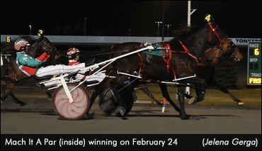 Mach It A Par Prevails At Yonkers