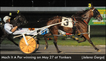 Yonkers Distaff Pace To Mach It A Par