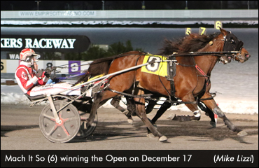 Mach It So & Bartlett Shine At Yonkers