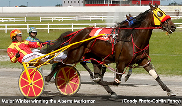 Major Winker Works To Marksman Win