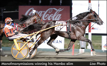 Hambo Field Set; Ouellette Sweeps Oaks Elims
