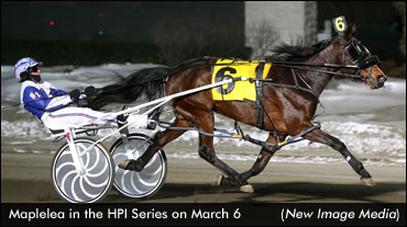 Maplelea Dominates Series Opener