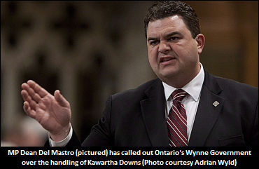 MP Del Mastro Chastises Wynne's Government Over Kawartha Situation