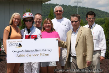 Kakaley The Youngest To 1,000 Wins