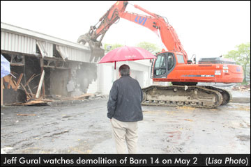 Update On Big M Backstretch Demolition