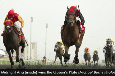 Midnight Aria Wins 154th Queen’s Plate 