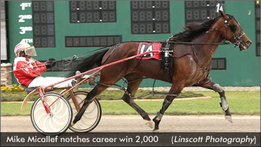 Micallef Celebrates 2,000th Win
