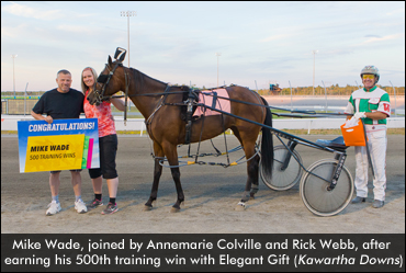 Kawartha Honours Wade's Achievement Kawartha Honours Wade's Achievement