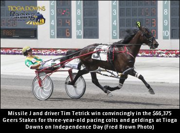 Tetrick And Toscano Sweep Geers